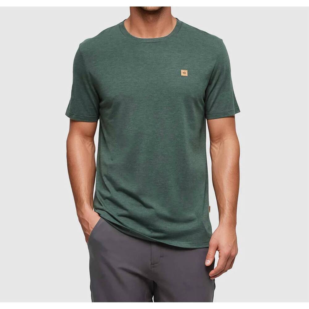 NEW TENTREE eco crew neck tee in forest pine